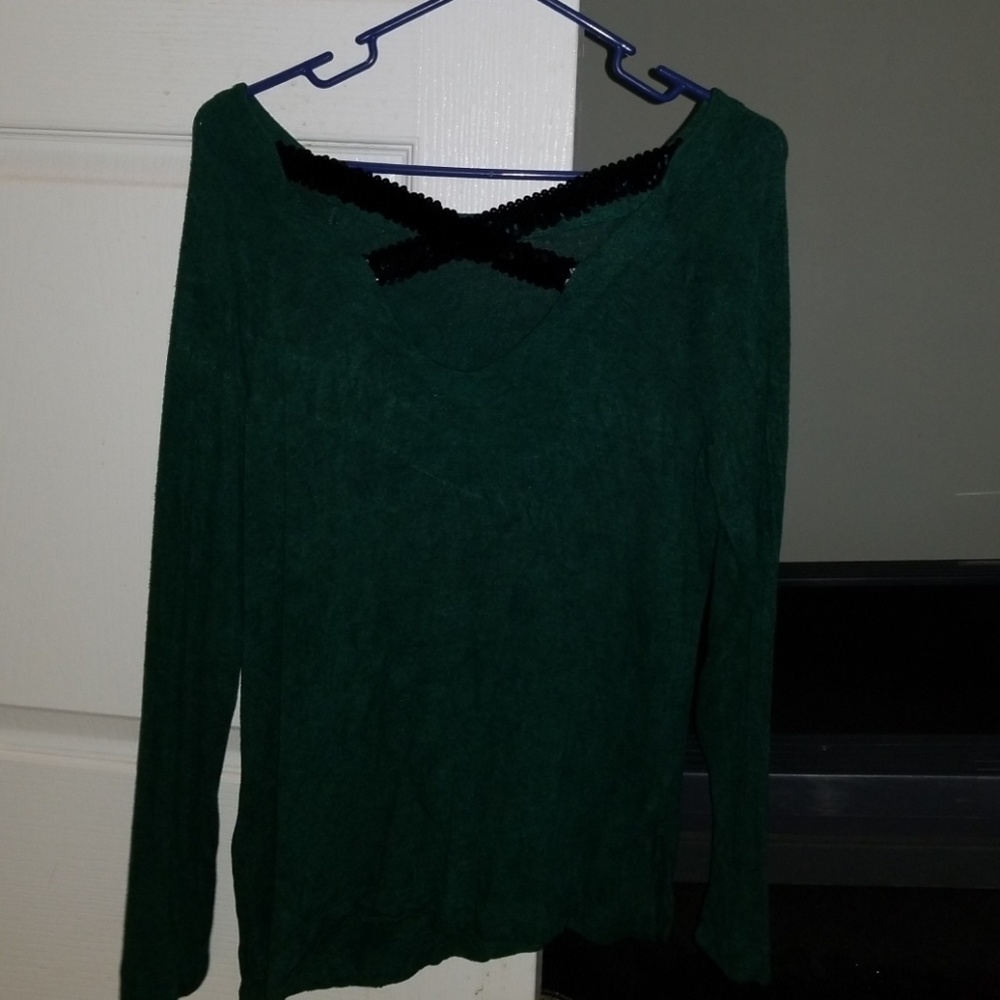Green light sweater